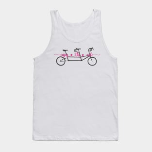 Enjoy the ride - travel tandem Tank Top